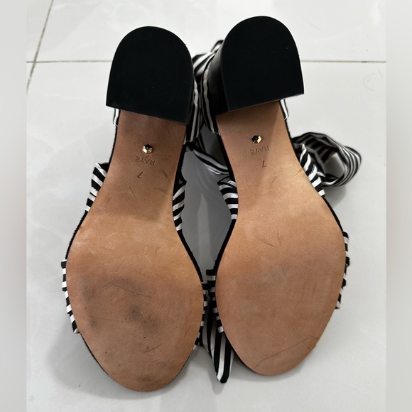 RAYE Maggie Heel in Black Stripe - Picture 7 of 7